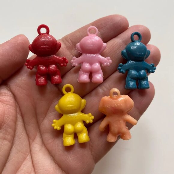 Mini Troll Charms Gumball Machine Cracker Jack Toys - Picture 2 of 2